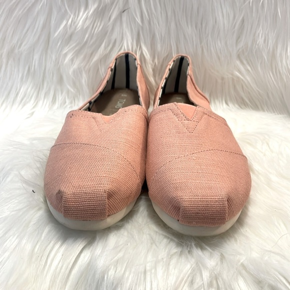 Blush Pink Toms - Picture 2 of 3